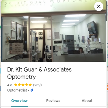 Dr. Kit Guan Google Business Profile